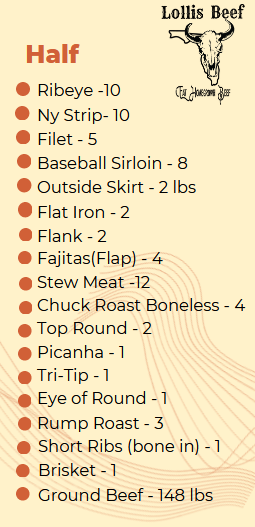 Half Cow Bundle