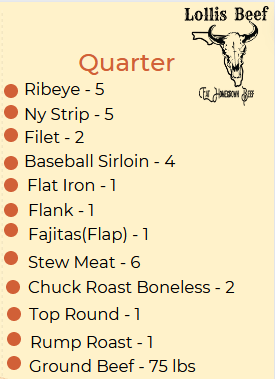 Quarter Cow Bundle